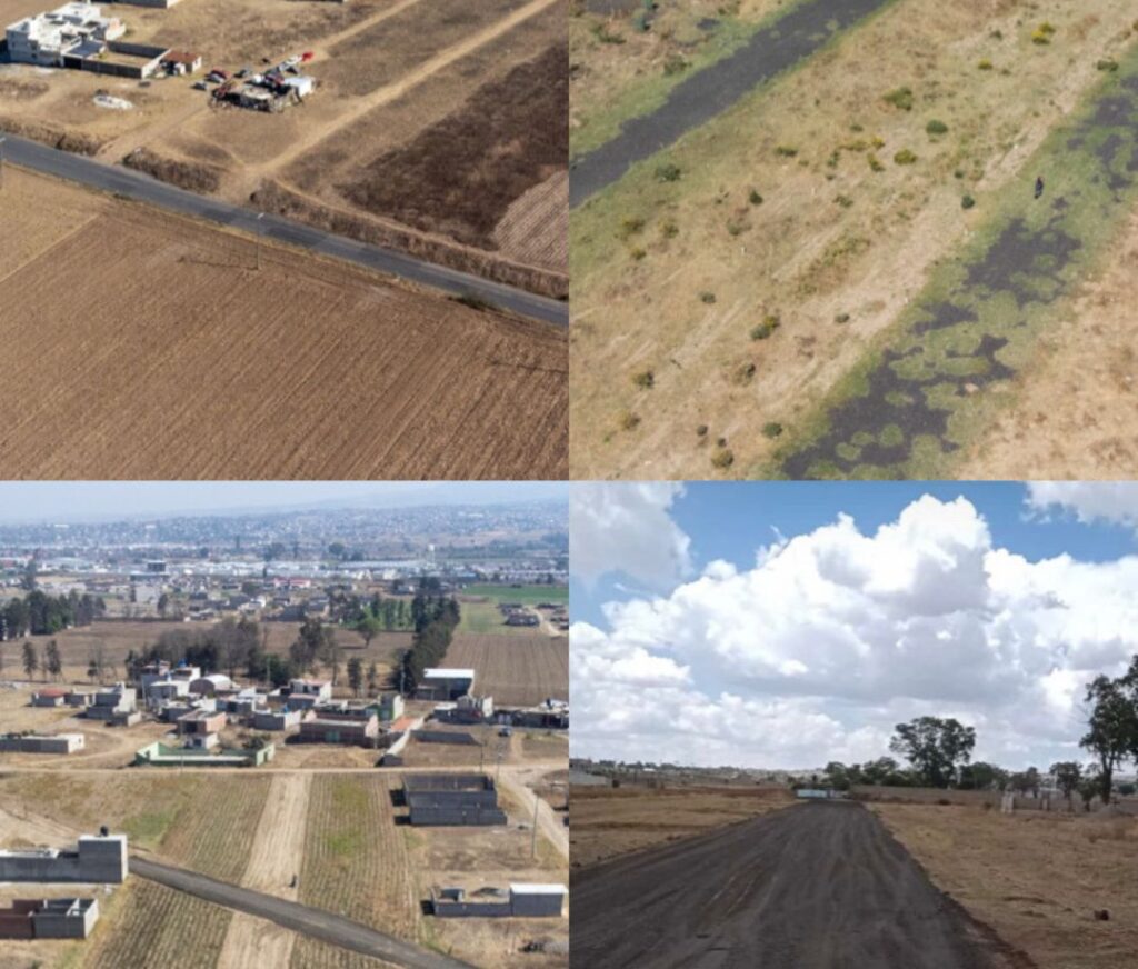 Ubicación de los terrenos